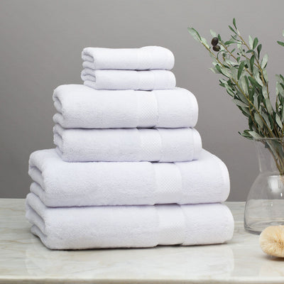 Plush Classic White Bath Towel  Shop Waldorf Astoria Hotels & Resorts