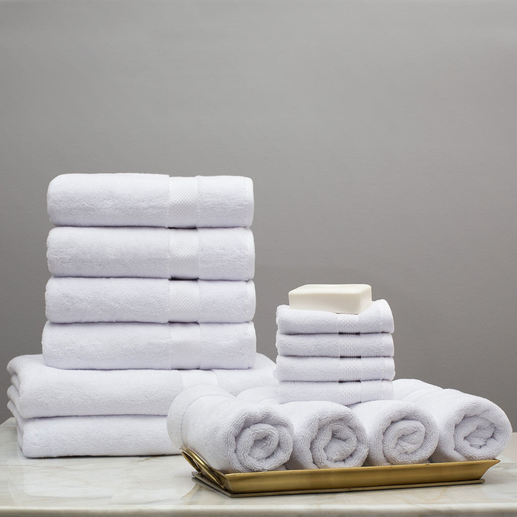 Classic Green Towel Resort Bundle (4 Wash + 4 Hand + 4 Bath Towels + 2