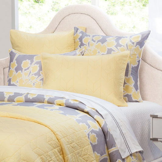 Yellow Chevron Quilt