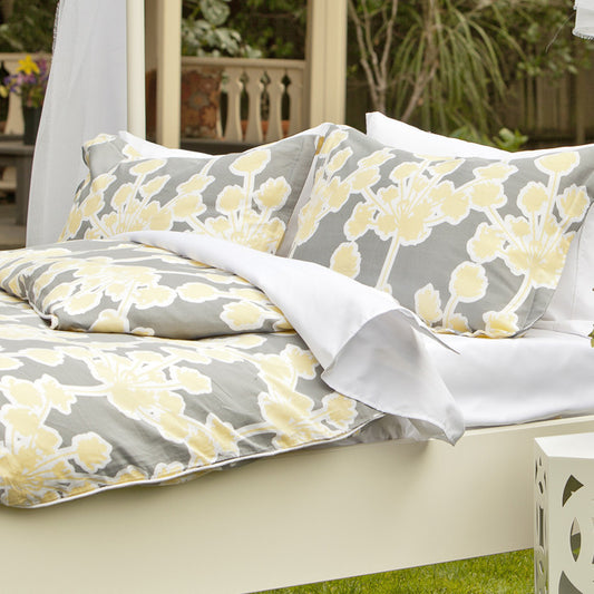 Spring Yellow Ashbury Duvet Cover