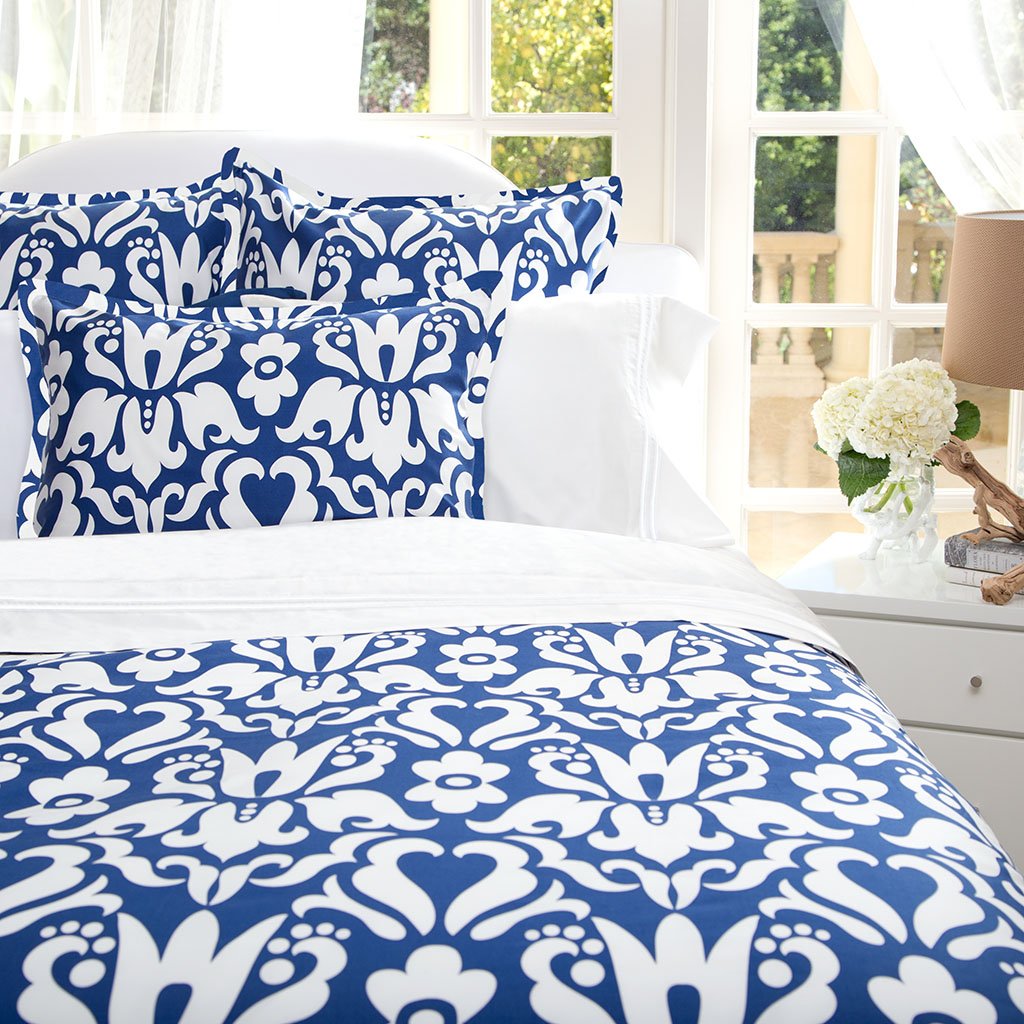 Cobalt Blue Montgomery Duvet Cover