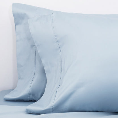 French Blue 400 Thread Count Pillowcase Pair