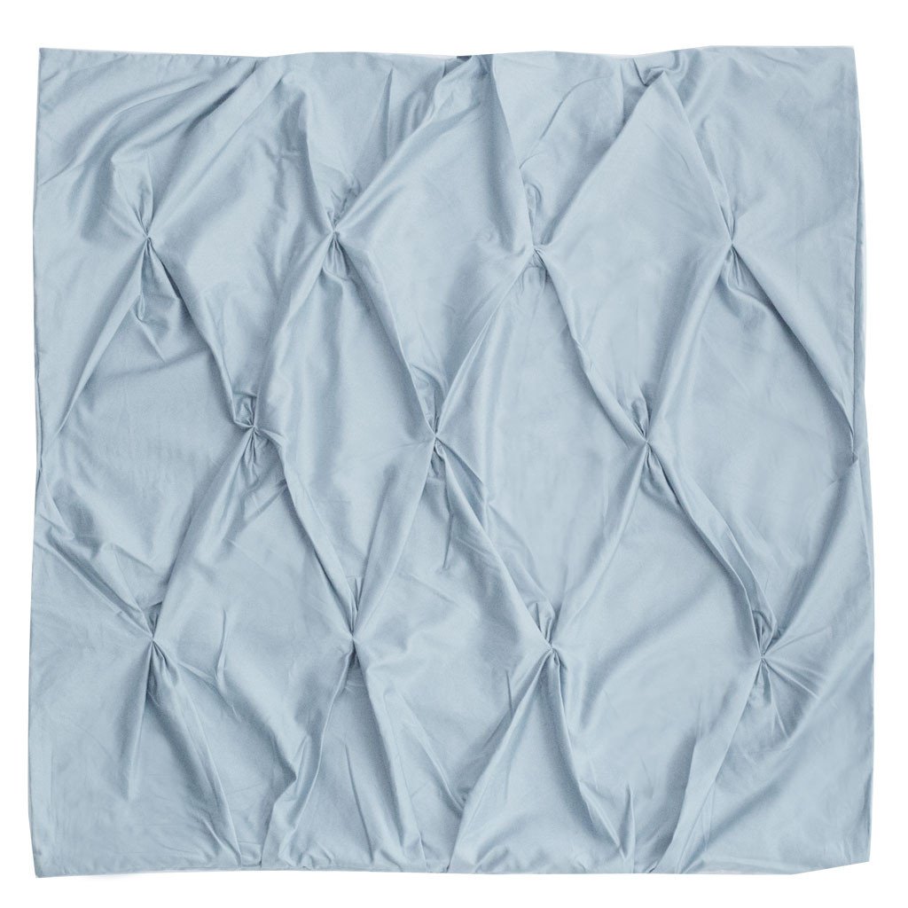 French Blue Valencia Pintuck Euro Sham