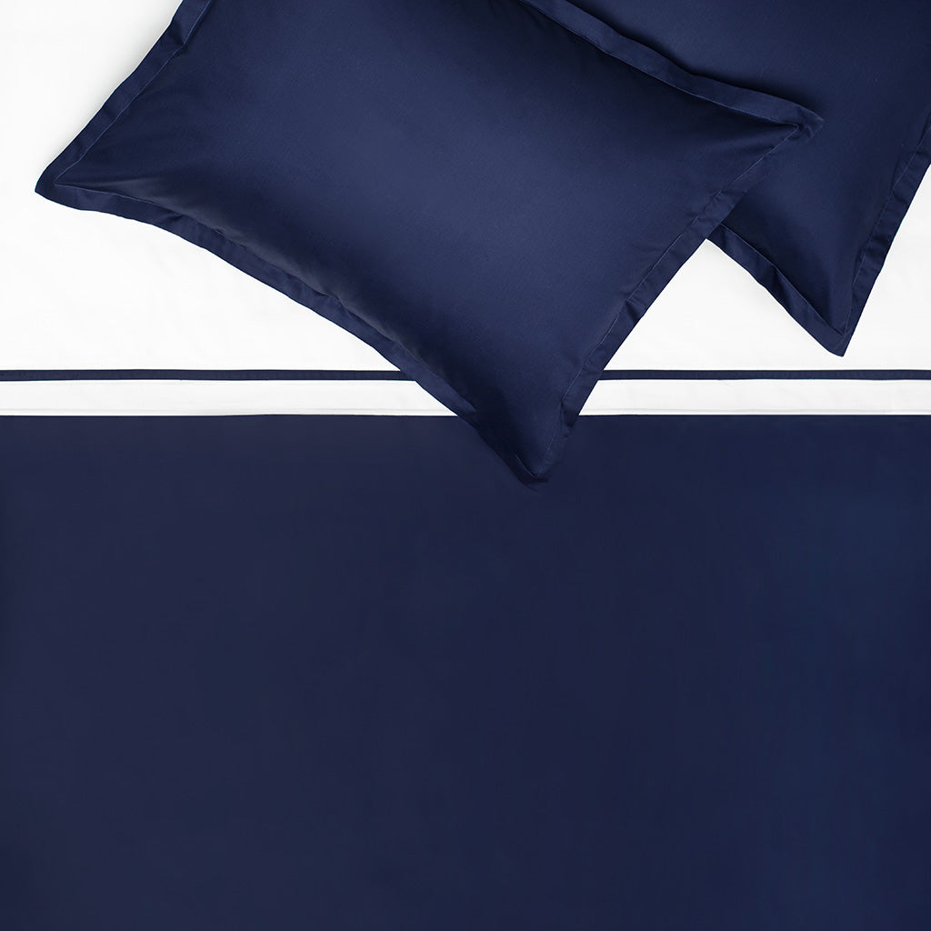 Navy Blue Hayes Nova Duvet Cover