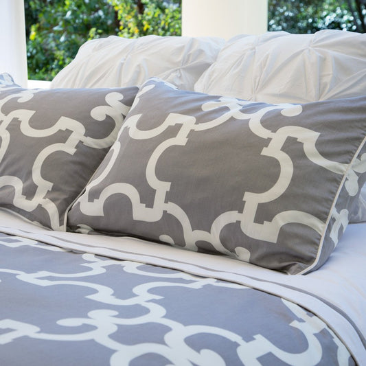 Grey Noe Duvet Cover