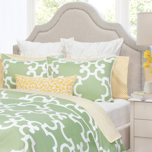 Green Noe Duvet Cover