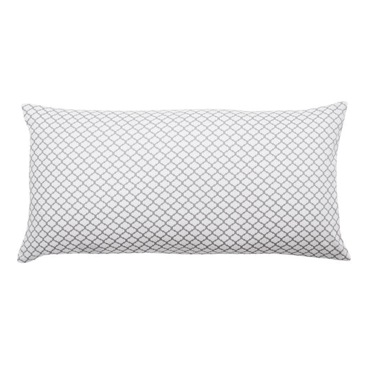 Grey Cloud Throw Pillow