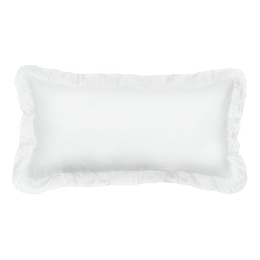 Soft White Vienna Throw Pillow